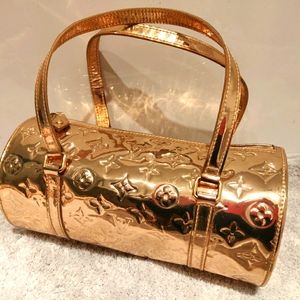 💛Louis Vuitton Gold Papillon handbag MB1016💛